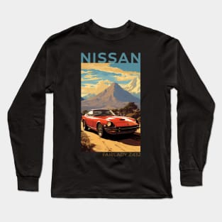 Reviving Legends: The Nissan Fairlady Z432 Homage Design Long Sleeve T-Shirt
